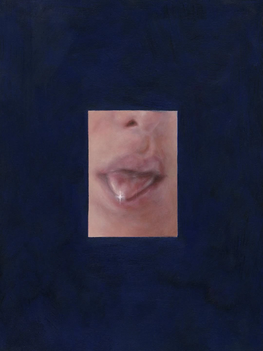 Mouth detail painting